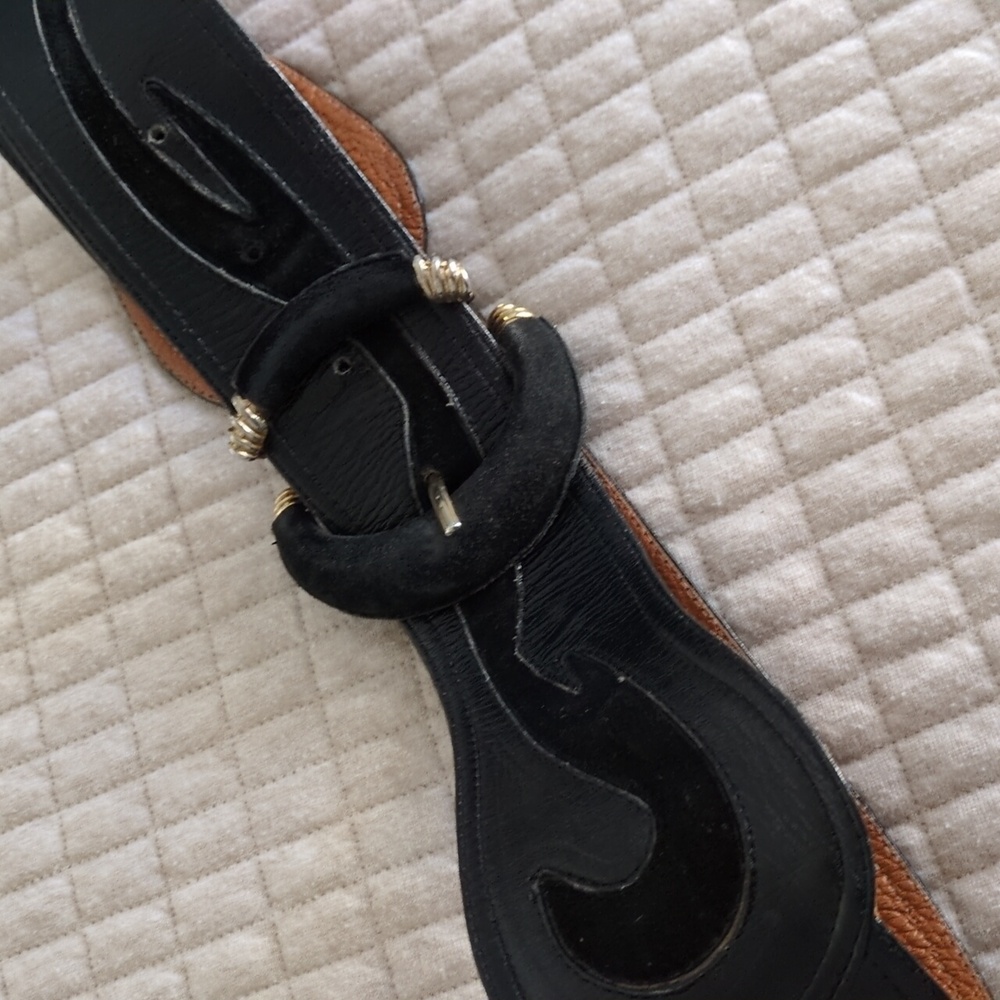 Vintage 80's Leather Belt